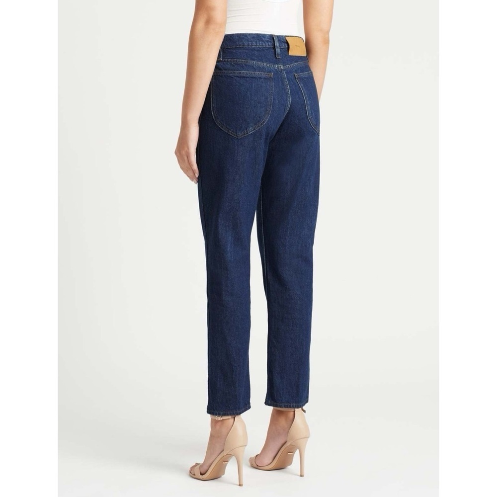 New FRAME Le Italien Straight-Leg Jeans Blue 24 - Picture 3 of 16